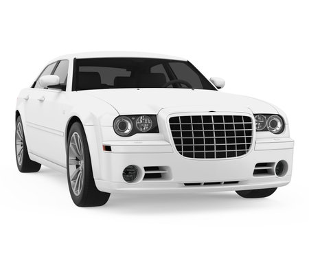 Sedan Car Isolatedの写真素材