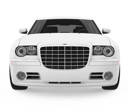 Sedan Car Isolatedの写真素材