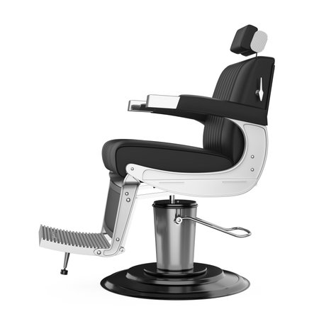 Barber Chair Isolatedの写真素材