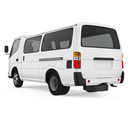 Delivery Van Isolatedの写真素材