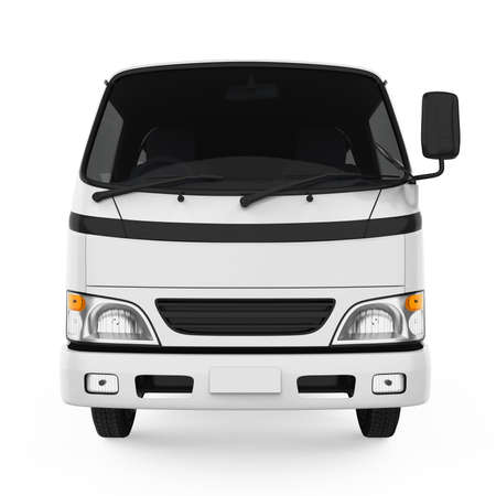 Delivery Van Isolatedの写真素材