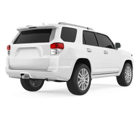 SUV Car Isolatedの写真素材