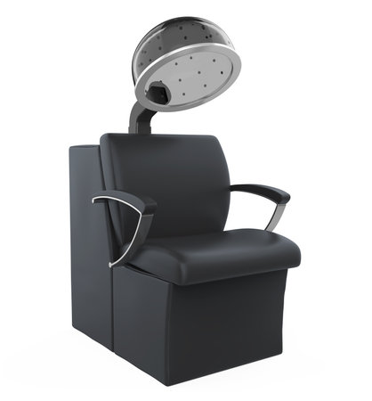 Hair Dryer Chair Isolatedの写真素材