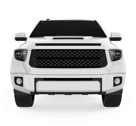 Pickup Truck Isolatedの写真素材