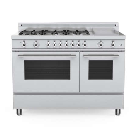 Freestanding Cooker Isolatedの写真素材