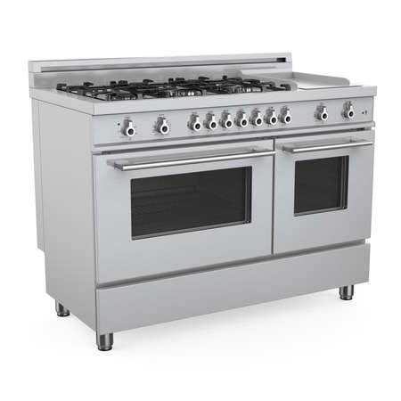 Freestanding Cooker Isolatedの写真素材