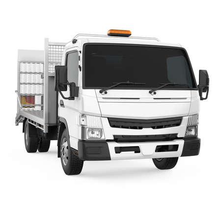 Canter Cargo Truck Isolatedの写真素材