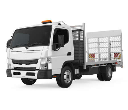 Canter Cargo Truck Isolatedの写真素材