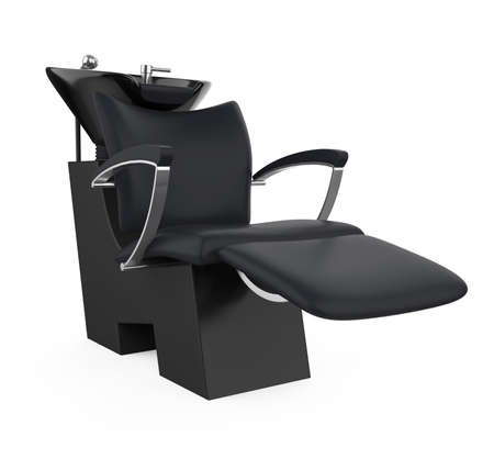 Salon Shampoo Chair Isolatedの写真素材