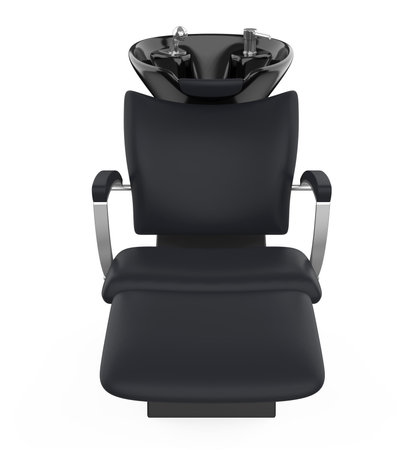 Salon Shampoo Chair Isolatedの写真素材