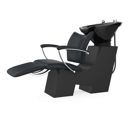 Salon Shampoo Chair Isolatedの写真素材