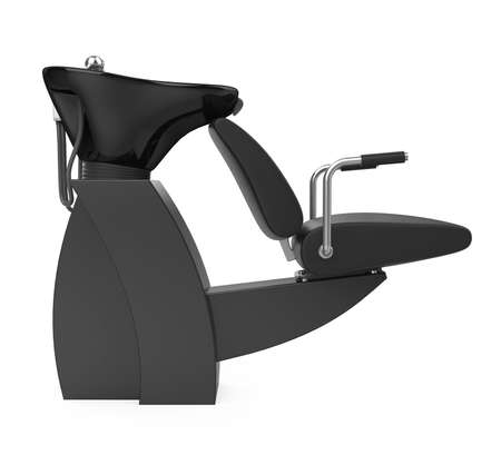 Salon Shampoo Chair Isolatedの写真素材