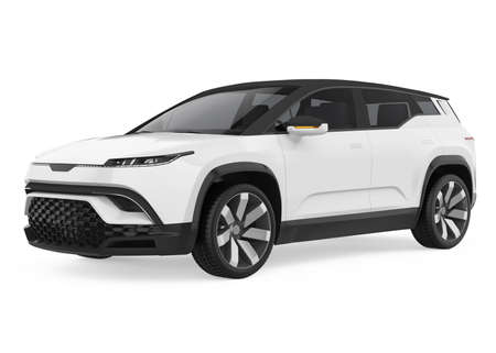 SUV Car Isolatedの写真素材