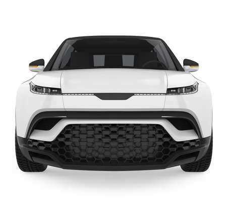 SUV Car Isolatedの写真素材