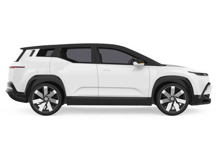 SUV Car Isolatedの写真素材