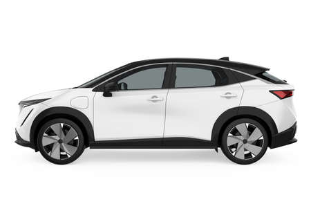 SUV Car Isolatedの写真素材