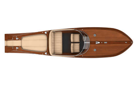 Speedboat Isolatedの写真素材