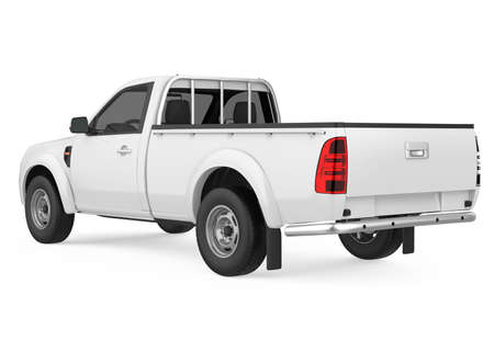 Pickup Truck Isolatedの写真素材