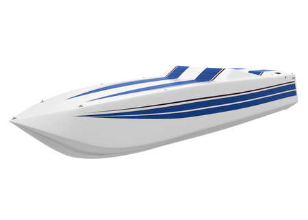 Speedboat Isolatedの写真素材