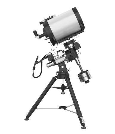 Telescope Isolatedの写真素材