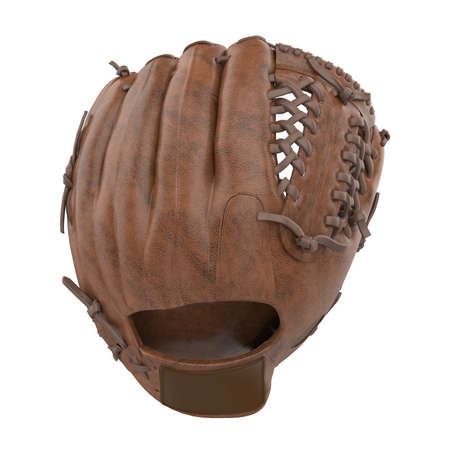 Baseball Glove Isolatedの写真素材