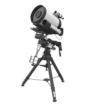 Telescope Isolatedの写真素材