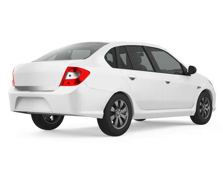 Sedan Car Isolatedの写真素材