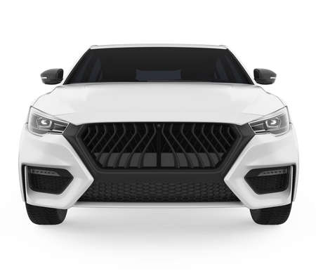 Sedan Car Isolatedの写真素材