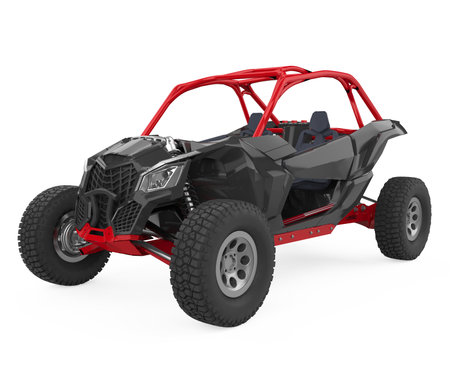 Buggy Car Isolatedの写真素材