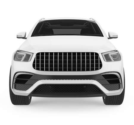 SUV Car Isolatedの写真素材