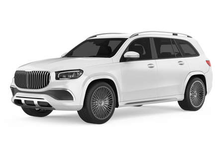SUV Car Isolatedの写真素材