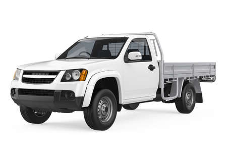Pickup Truck Isolatedの写真素材
