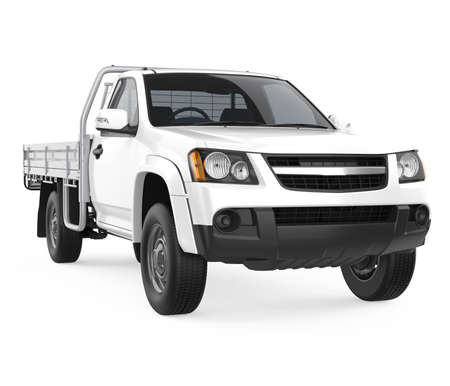 Pickup Truck Isolatedの写真素材
