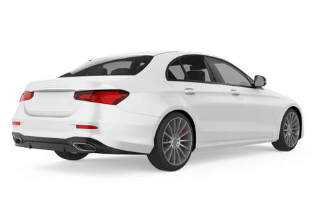 Sedan Car Isolatedの写真素材