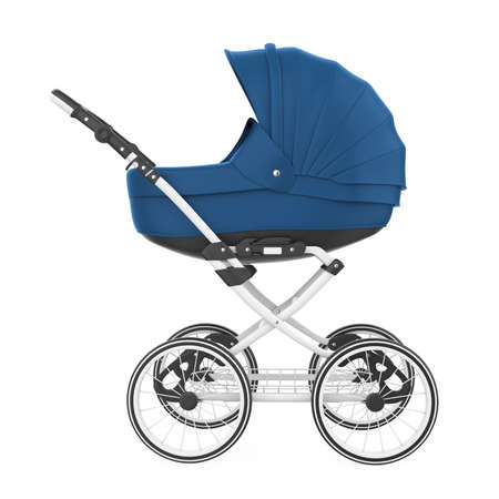 Baby Stroller Isolatedの写真素材