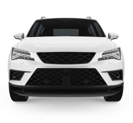 SUV Car Isolatedの写真素材