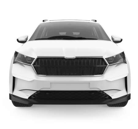 SUV Car Isolatedの写真素材