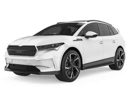 SUV Car Isolatedの写真素材