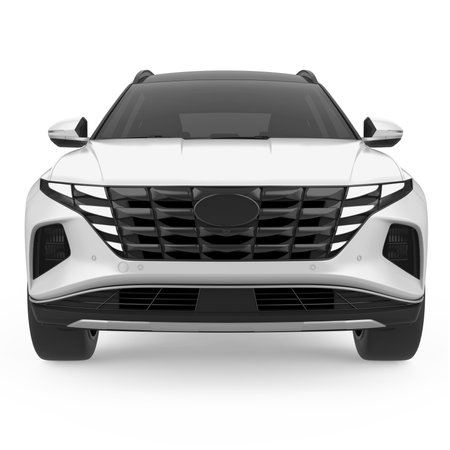 SUV Car Isolatedの写真素材