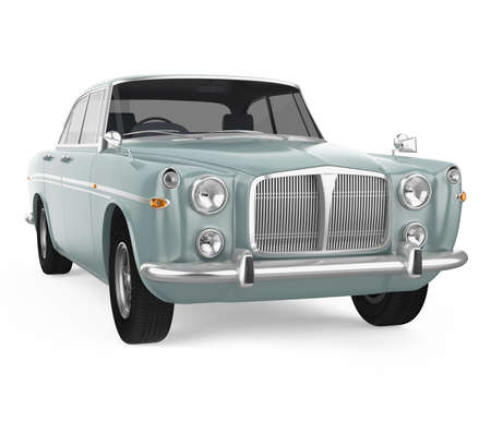Vintage Car Isolatedの写真素材