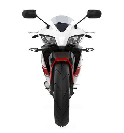 Sport Motorcycle Isolatedの写真素材