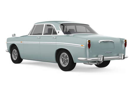 Vintage Car Isolatedの写真素材