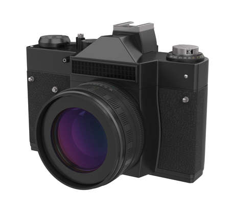 Digital Camera Isolatedの写真素材