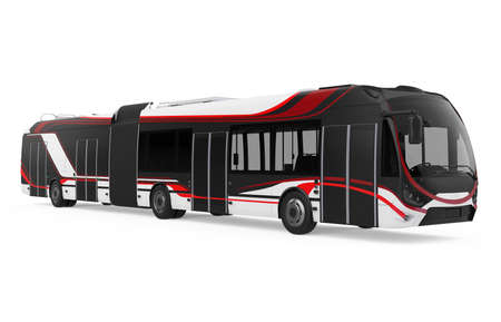 City Bus Isolatedの写真素材