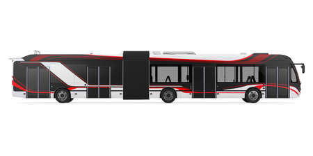 City Bus Isolatedの写真素材