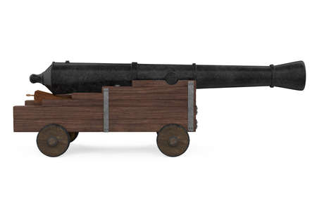 Old Cannon Isolated