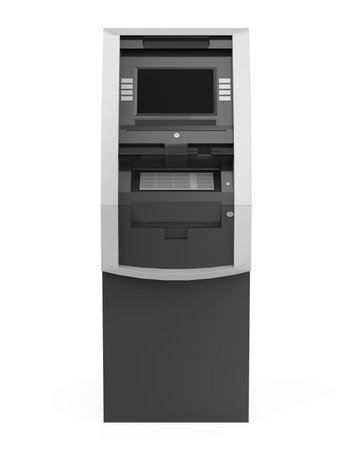 Automated Teller Machine Isolatedの写真素材