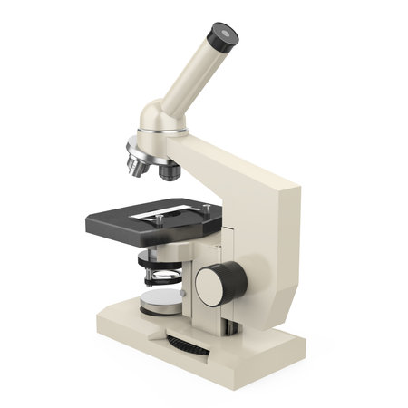 Microscope Isolatedの写真素材
