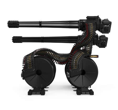 Minigun Isolated