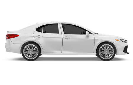 Sedan Car Isolatedの写真素材